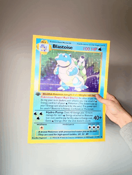 Póster 3D Pókemon