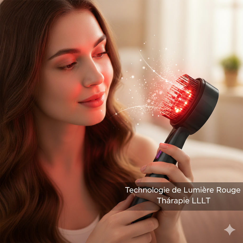 Peine Masajeador Relajante de Cuero Cabelludo