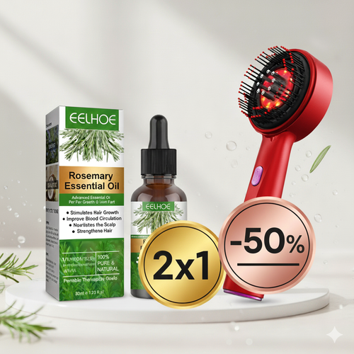 Peine Masajeador Relajante de Cuero Cabelludo